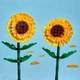 Конструктор Lego Icons Botanicals Подсолнухи, 191 деталь 40524 - изображение 4