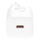 Зарядное устройство Baseus 1xUSB 25W (USB-C) + Cable Type-C white (TZCCSUP-L02) - изображение 4