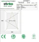 Окно Steko 600 х 800 мм 2-стекла/аргон, провое - изображение 2