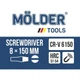 Отвертка ударная с шлицевой опорой Molder (MT33006) - изображение 2