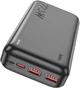 УМБ Hoco J101A Astute 20000mAh 22.5W PD/QC 2.0/QC 2.1/QC 3.0 Black (BC_714730) - зображення 2