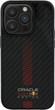 Etui Red Bull Carbon Fiber Power Bar MagSafe do Apple iPhone 15 Pro Black (RBHMP15L24CFGSMK) - obraz 3