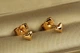 Серьги гвоздики Xuping Jewelry маленькие сердечки 5 мм золотистые - изображение 2
