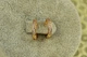 Серьги Xuping Jewelry кольца с камешками 1,1 см золотистые - изображение 1