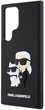 Etui plecki Karl Lagerfeld 3D Rubber Karl & Choupette na Samsung Galaxy S24 Ultra (S928) Czarne (3666339241988) - obraz 1