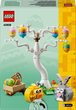 Конструктор LEGO Seasonal Пасхальный кролик и охота за куриными яйцами 140 деталей (40808) - изображение 5