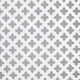 Панель (решетка) декоративная перфорированная decorpaneli Роял, цвет белый, 680 мм х 1390 мм - изображение 2