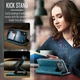 Чехол книжка Caseme с магнитом для iPhone 17 Pro зеленый бумажник - изображение 8