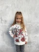 Свитер детский Deer in the hearts теплый с высоким горлом 9-10 лет 134-140 рост белый (26597) - изображение 1