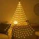 Светодиодная гирлянда Конский хвост, 2 м, 400 LED, 20 нитей, от сети 220 В, 8 режимов, Теплый белый - изображение 1