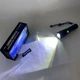 Ручний фонарь X-Balog BL-1827-P90, 500 лм, USB зарядка, анодований алюміній - зображення 2