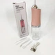 Ирригатор для чистки зубов и полости рта Oral Irrigator с аккумулятором и сменными насадками. Цвет: розовый - изображение 5