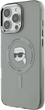 Панель Karl Lagerfeld IML Metal Karl Head MagSafe для iPhone 16 Pro Max Black (KLHMP16XHLSKIK) - зображення 2
