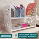 Полка-органайзер AMIRI HOME белая 38,5×19,5×29 см VG2001 - изображение 2