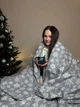 Комплект постільної білизни Ранфорс Premium Сніжинки двоспальний 180х215 см - зображення 7