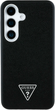 Панель Guess Grained Triangle Logo MagSafe для Samsung Galaxy S25 Black (3666339449308) - зображення 3