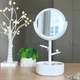 Зеркало с подсветкой и органайзером MBM HOME BP-37 WHITE белое - изображение 6