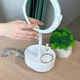 Зеркало с подсветкой и органайзером MBM HOME BP-37 WHITE белое - изображение 8