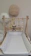 Підлоговий мобіль BABY GYM з іграшками, стійка Монтессорі, тренажер для немовлят, Оленятко і зайчик - зображення 1