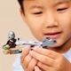 Конструктор LEGO Star Wars Скоростной мотоцикл Мандалорца и Грога 58 деталей (75436) - изображение 11