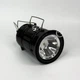 Фонарь светодиодный аккумуляторный 1W+6LED с солнечной панелью и функцией павербанк, универсальный переносной складной фонарь-лампа для дома, дачи, рыбалки и кемпинга Черный, MHS-5800-Black - изображение 12
