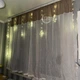 Гирлянда-штора светодиодная LED с фигурками "Звезды/Снежинки" 3 м, новогодняя декоративная подвесная гирлянда для дома, окон, интерьера и праздничного оформления с USB питанием, теплый желтый свет, GSX-356 - изображение 15