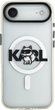 Etui Karl Lagerfeld IML Choupette Sketch Logo MagSafe do Apple iPhone 17 Air Transparent (KLHMP17MHGCHGKBT) - obraz 3