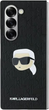 Etui Karl Lagerfeld Saffiano Monogram Head Pin do Samsung Galaxy Fold6 Black (KLHCZFD6PGKSKIHK) - obraz 2