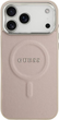 Etui Guess Classic Logo Silicone MagSafe do Apple iPhone 17 Pro Pink (GUHMP17LPSAREGSP) - obraz 1