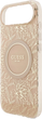 Etui Guess Flowers Allover with Pearl Strap Silicone MagSafe do Apple iPhone 17 Air Pink (GUHMP17MHCPOFPP) - obraz 2