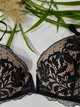Комплект білизни з мереживом Lormar Romantic 75B чорний - изображение 3