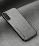 Кожаный чехол XnE Samsung Galaxy A36 A366 с металлической вставкой Grey (41234-33) - изображение 1