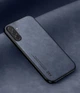 Шкіряний чохол XnE Samsung Galaxy A26 A266 з металевою вставкою Blue (41236-28) - зображення 1