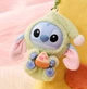М'яка іграшка - брелок Labubu Stitch Лабубу Стич Eat Something Before Sleep Series зелений - зображення 2