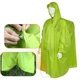 Дождевик пончо плащ-палатка накидка от дождя Bluefield nylon-silicone 15D Длина 130 см Зеленый - изображение 11