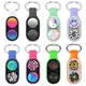 Развивающая детская игрушка антистресс Pop Puck Fidget эластичные игрушки с выскакивающей трубкой Kayfovo White (A2WHT) - изображение 6