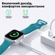 Кабель для зарядки Apple Watch бездротова зарядка для Apple Watch 1м Kayfovo OG-1 - зображення 6