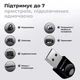 Bluetooth адаптер 5.3 для комп'ютера ноубука навушників USB бездротовий адаптер для бездротових пристроїв Dual-mode Kayfovo PA23 Black - зображення 2