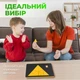Настольная игра для детей геометрические пазлы деревянные головоломки обучающая настольная игра детская игрушка от 3 лет развивающая игра треугольник Kayfovo NA98m1 - изображение 3