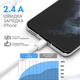 Кабель для заряджання iPhone apple lightning швидке заряджання iPad Data Cable fast charge з роз'ємом Apple Lightning to USB зарядка 2м - зображення 6