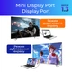 Кабель mini DisplayPort на DisplayPort v1.3 8K 30Hz 4K 60Hz 2K 120Hz 1080P 120Hz Cable mini DP to DP Kayfovo KF15 1.8 м Black - изображение 7