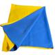 Флаг Украины из габардина, национальный флаг Украины с размерами 90см х 135см наружный, цвета синий и жёлтый - изображение 3
