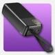УМБ павербанк батарея powerbank 30000 mAh 22.5W Fast charge швидка зарядка з ліхтариком Kayfovo Q-23 - зображення 3