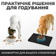 Коврик под миску нескользящий силиконовый с приподнятыми краями коврик-подставка водонепроницаемый чёрный Kayfovo DK-BL1 - изображение 3