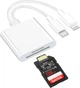 Перехідник для Iphone Lightning на USB-C SD/TF Card Reader адаптер для USB-C на картридер SD Card Kayfovo YO 22 - зображення 1