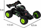 Автомобіль на дистанційному управлінні KIK Go! Racing Міні-позашляховик 1:32 (5903039769113) - зображення 9