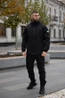 Комплект мужской Intruder SoftShell "Reef" 3XL черный с шевроном (1634589486/5) - изображение 1