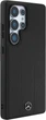 Etui plecki Mercedes Leather Debossed Lines MagSafe do Samsung Galaxy S25 Ultra Black (3666339423841) - obraz 4