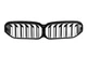 Ноздри M-Look (2021-2023, черный глянец) Без камеры для BMW 5 серия G30/G31 2017–2023 гг - изображение 6
