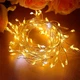 Светодиодная гирлянда Lesko 702623591322 теплый свет 3м 100 led USB с пультом декоративные украшение - изображение 3